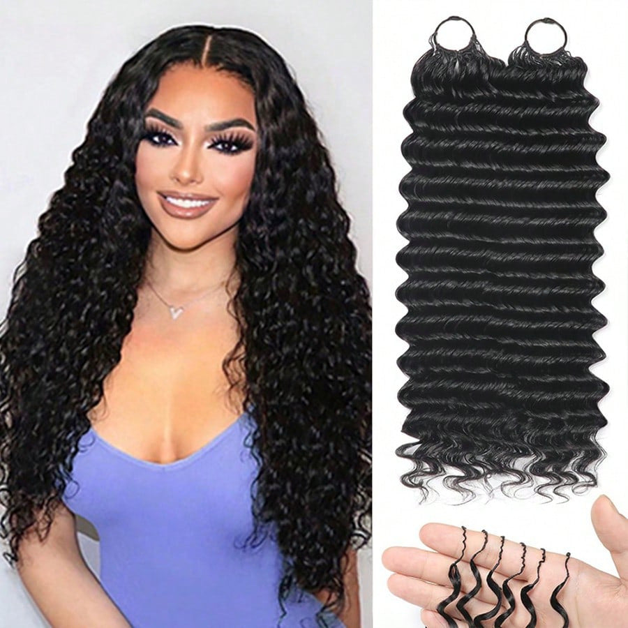 100% human hair feather crochet braiding extensions - Trendora