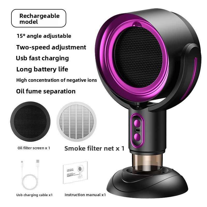 Desktop Smoke Extractor with Air Purification