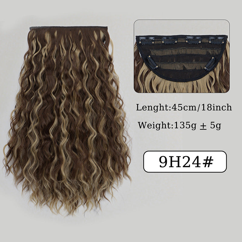 Clip In Hair Extensions Curly Synthetic